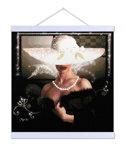 Lady in Diamonds - Premium Diamond Painting Kit