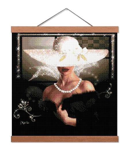 Lady in Diamonds - Premium Diamond Painting Kit