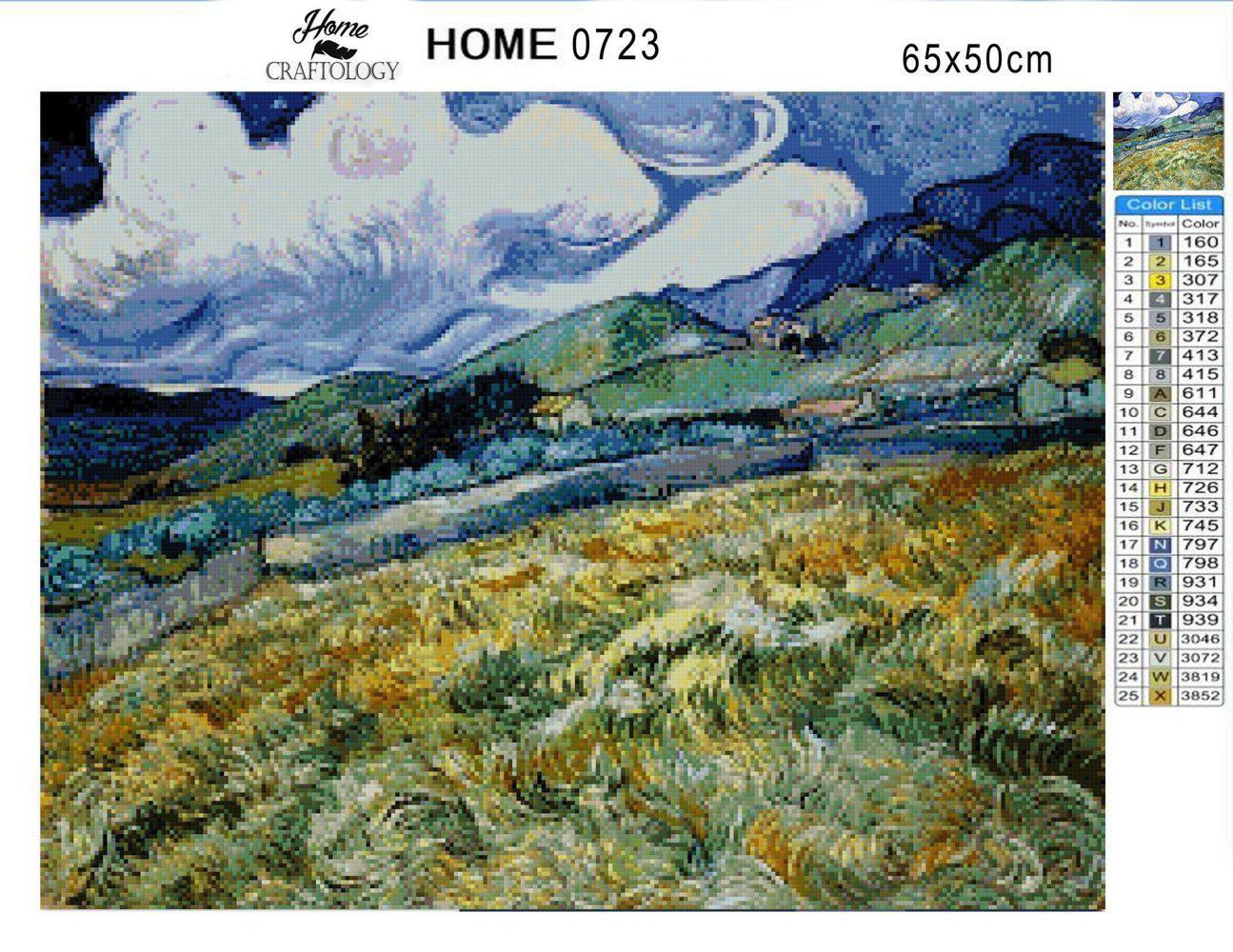 Landscape from Saint Remy - Diamond Painting Kit - Home Craftology