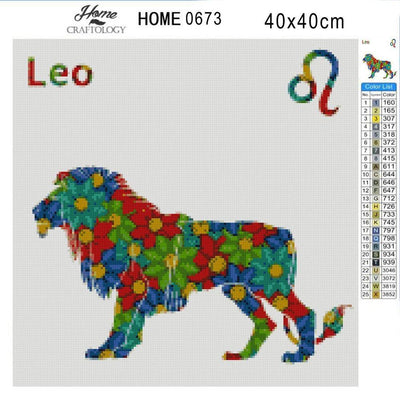 Leo - Diamond Painting Kit - Home Craftology