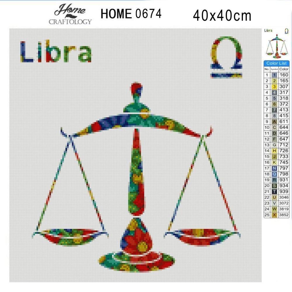 Libra - Diamond Painting Kit - Home Craftology