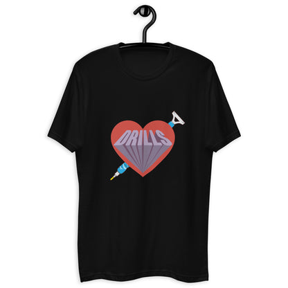 I love Diamond Drills Short Sleeve T-shirt