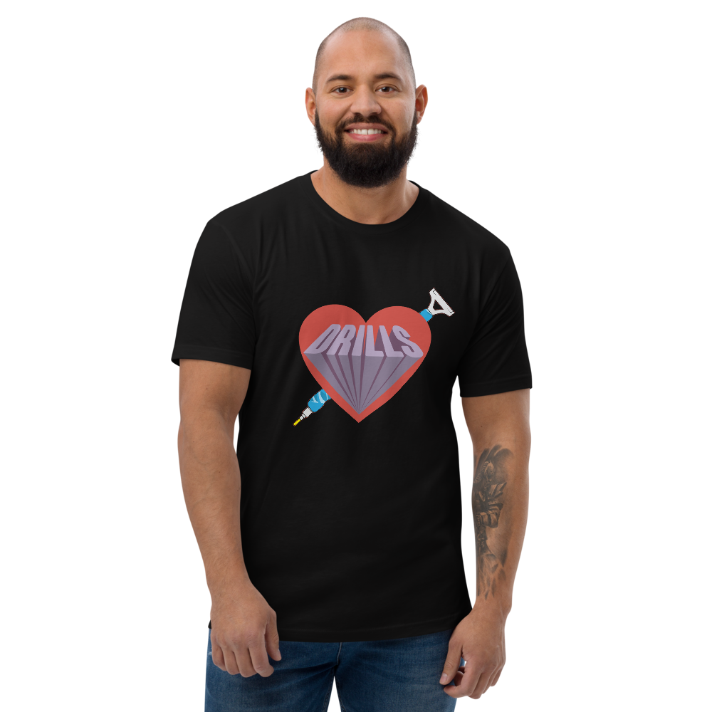 I love Diamond Drills Short Sleeve T-shirt