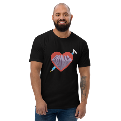 I love Diamond Drills Short Sleeve T-shirt