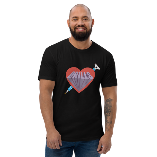 I love Diamond Drills Short Sleeve T-shirt