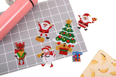 Merry Christmas - Diamond Painting Sticker