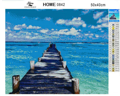 Mexico Beach - Diamond Painting Kit - Home Craftology