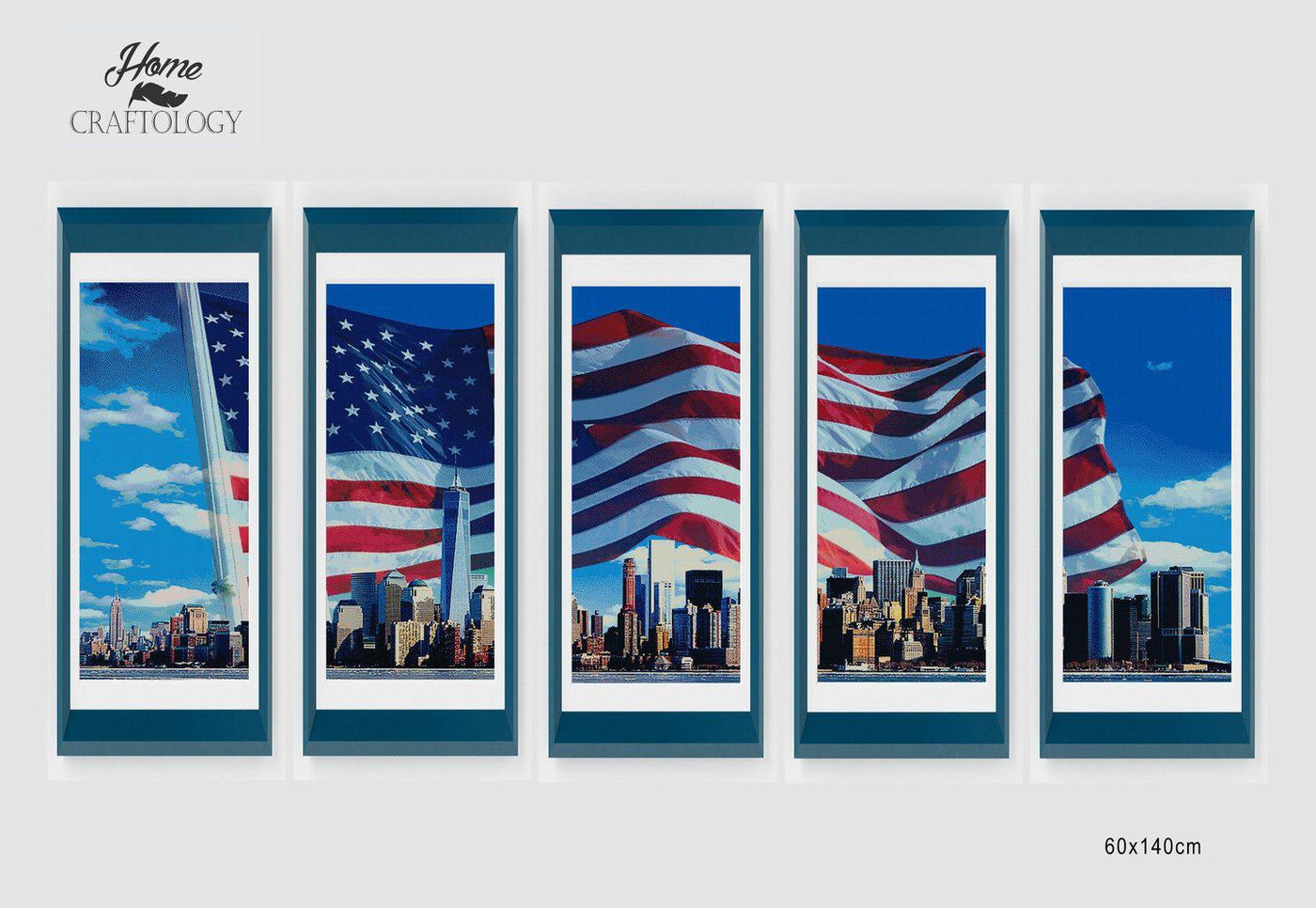 Manhattan Skyline Panel - Diamond Painting Panels