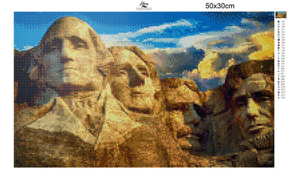 Mt. Rushmore - Diamond Painting Kit - Home Craftology