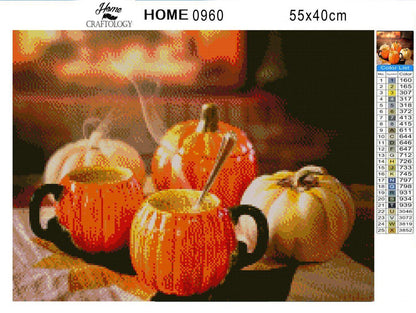 Pumpkin Spice Latte - Diamond Painting Kit - Home Craftology