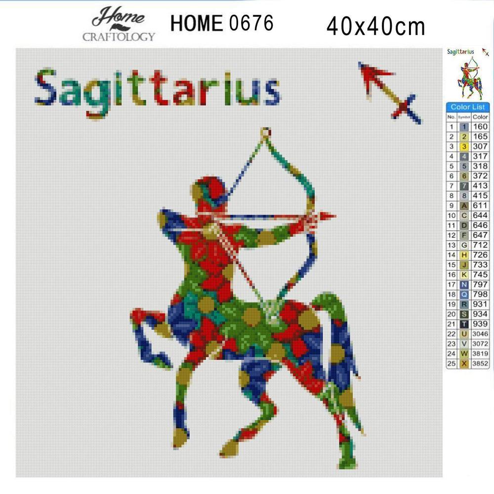 Sagittarius - Diamond Painting Kit - Home Craftology