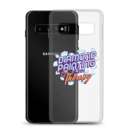 Diamond Painting Is My Therapy Samsung Case