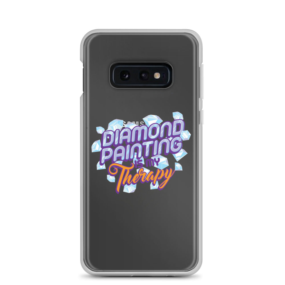 Diamond Painting Is My Therapy Samsung Case