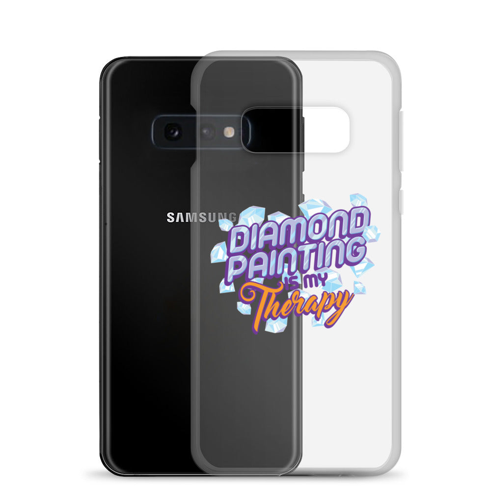 Diamond Painting Is My Therapy Samsung Case