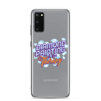 Diamond Painting Is My Therapy Samsung Case