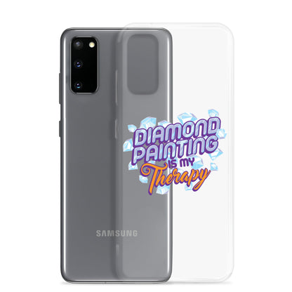 Diamond Painting Is My Therapy Samsung Case