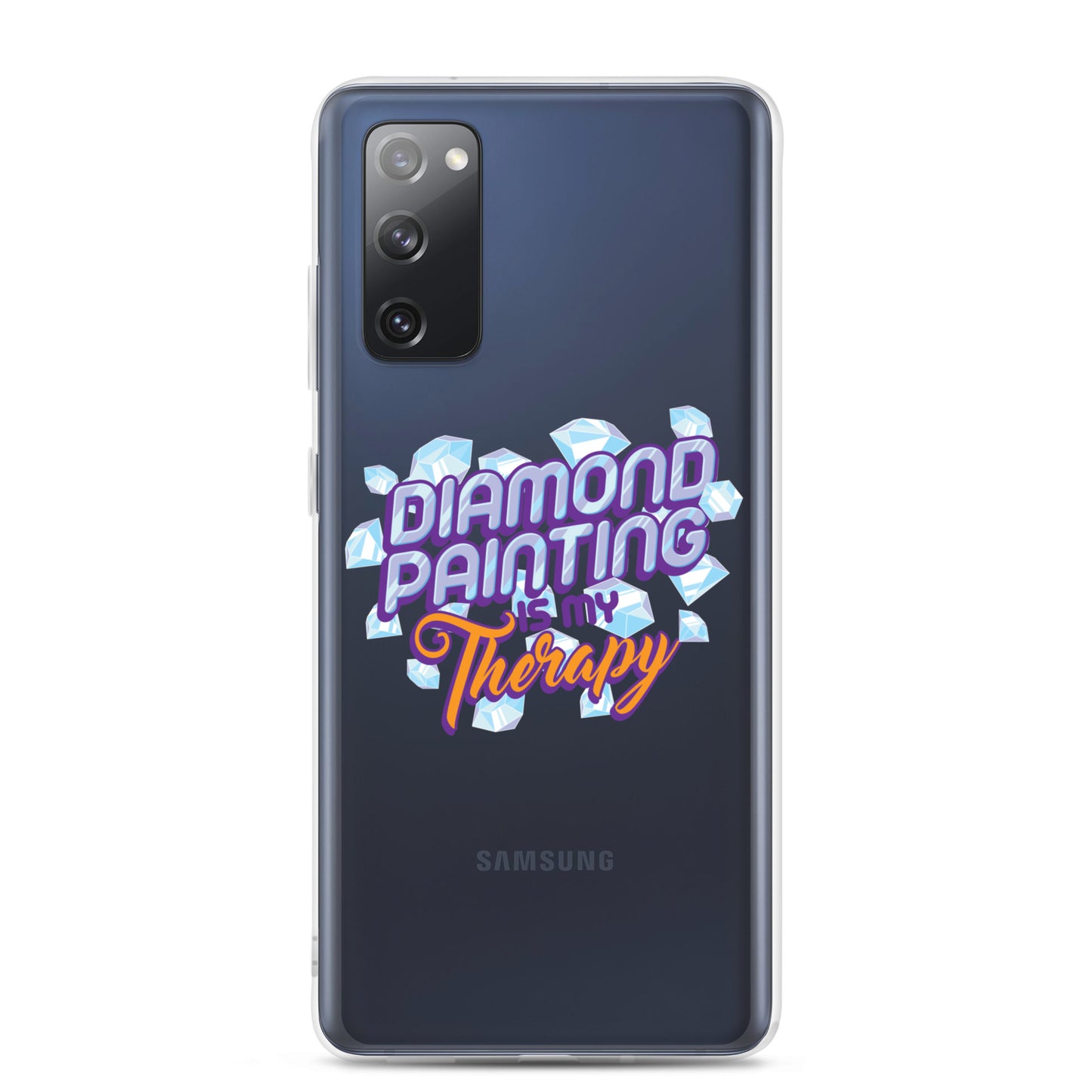 Diamond Painting Is My Therapy Samsung Case