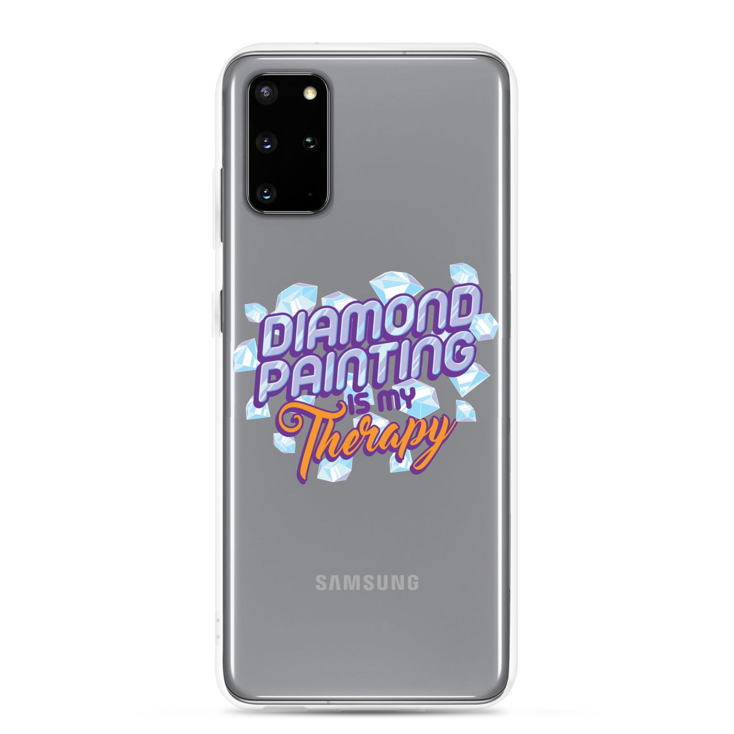 Diamond Painting Is My Therapy Samsung Case