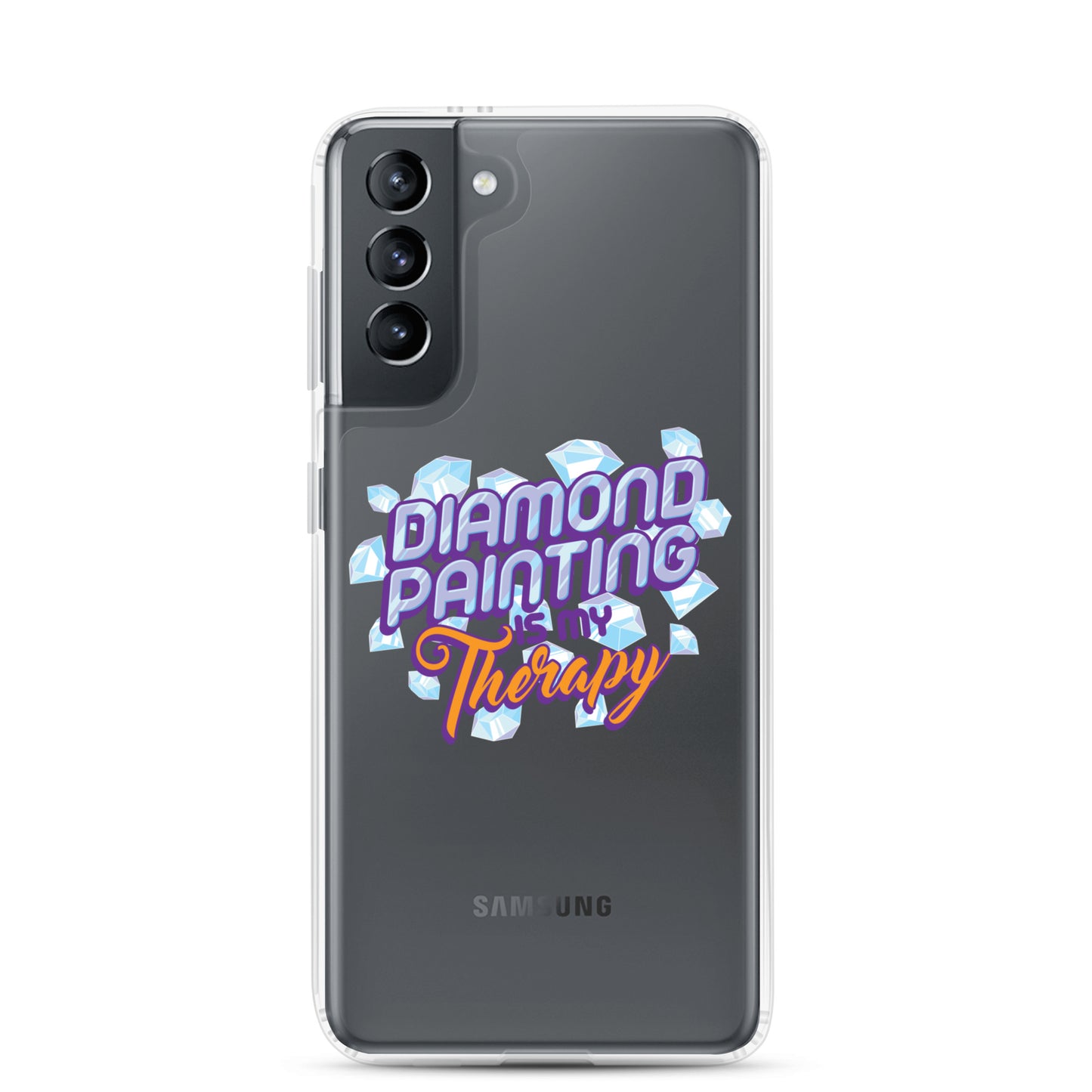 Diamond Painting Is My Therapy Samsung Case