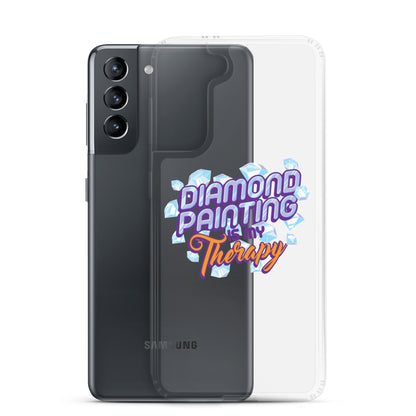 Diamond Painting Is My Therapy Samsung Case