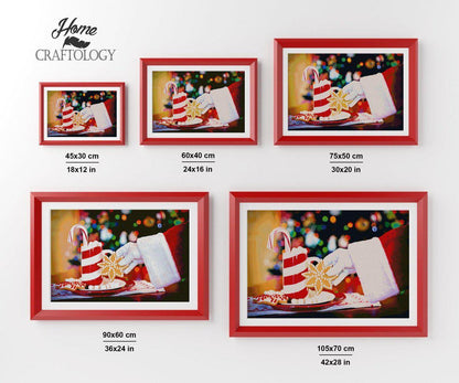 Santa's Cookie - Diamond Painting Kit - Home Craftology