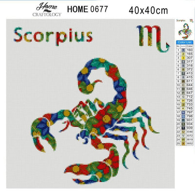 Scorpius - Diamond Painting Kit - Home Craftology