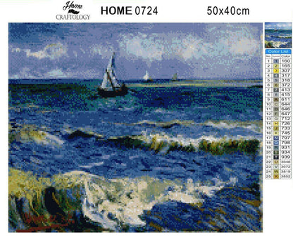 Seascape - Diamond Painting Kit - Home Craftology