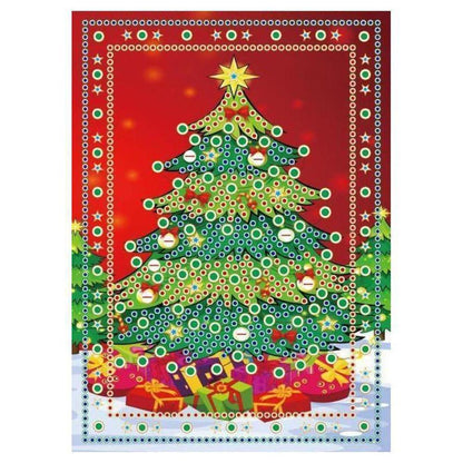 Set of 4 Christmas Greeting Cards Set C