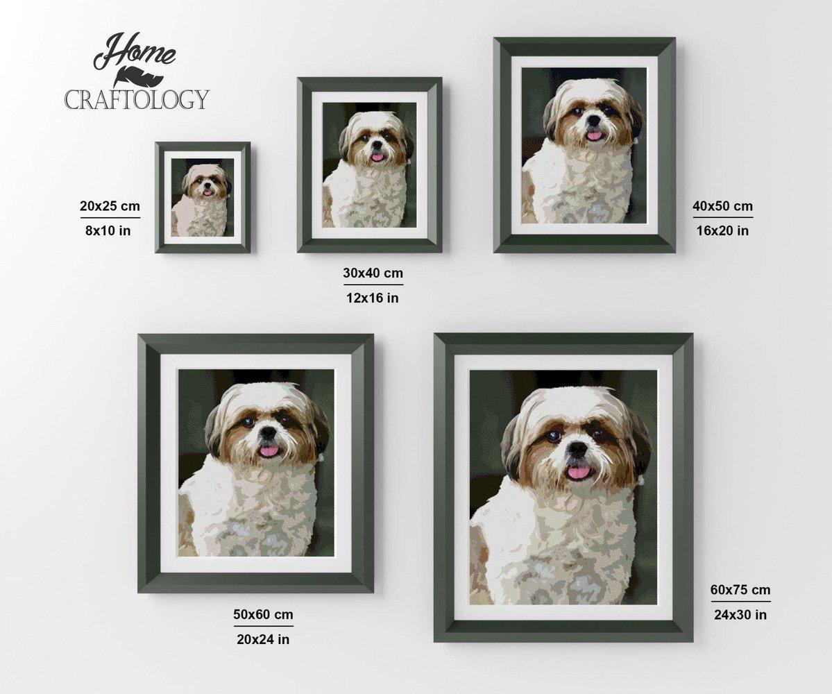 Shih Tzu - Diamond Painting Kit - Home Craftology