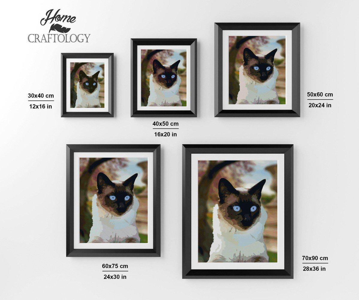 Siamese - Diamond Painting Kit - Home Craftology