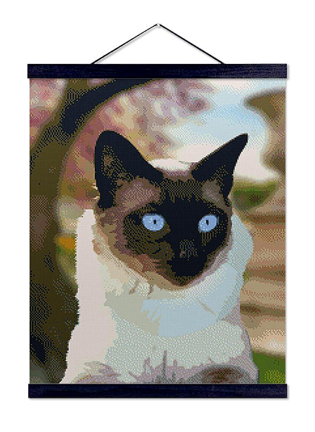 Siamese - Exclusive Premium Diamond Painting Kit