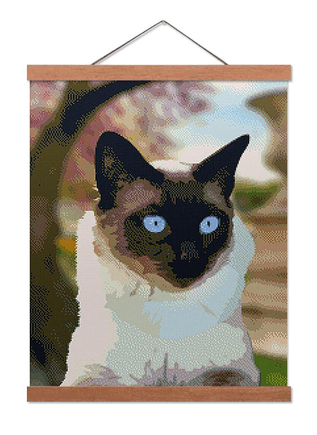 Siamese - Exclusive Premium Diamond Painting Kit