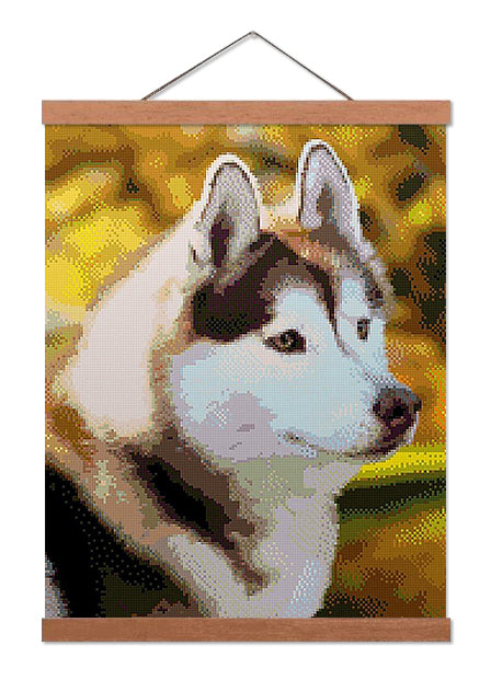 Siberian Husky - Exclusive Premium Diamond Painting Kit