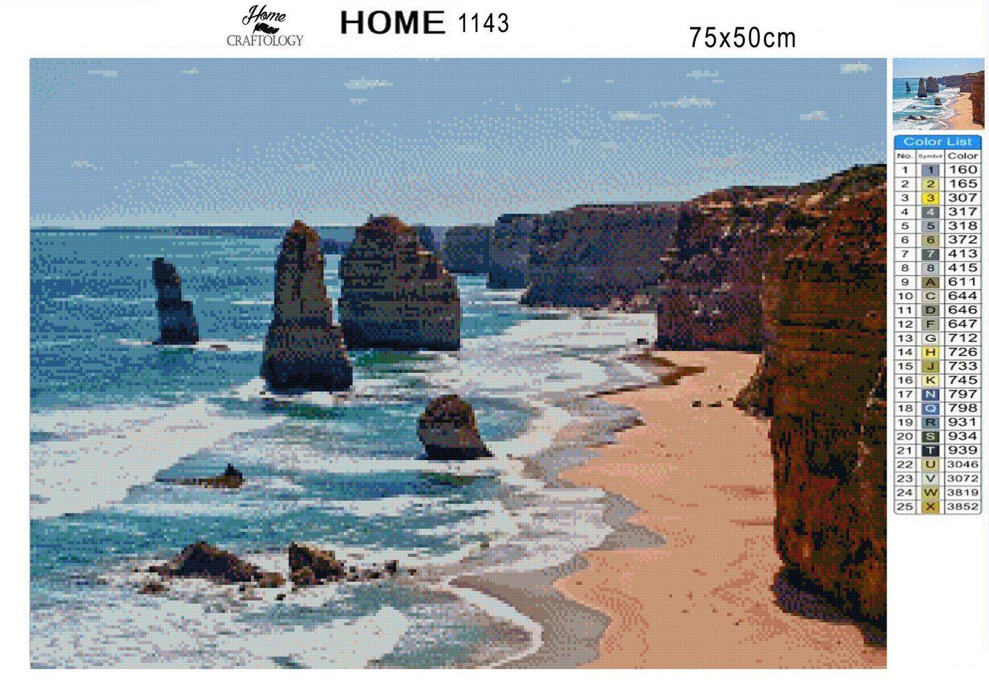 The Twelve Apostles - Diamond Painting Kit - Home Craftology