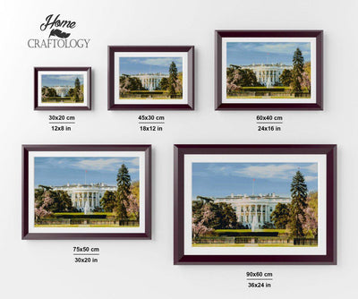 The White House - Diamond Painting Kit - Home Craftology