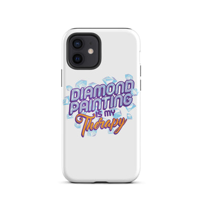 Diamond Painting Is My Therapy Tough iPhone case