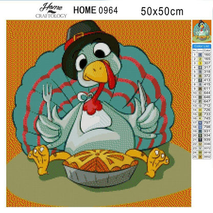 Turkey - Diamond Painting Kit - Home Craftology