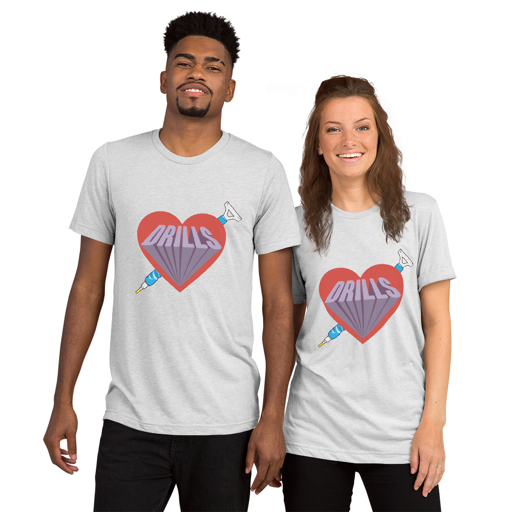 I love Diamond Drills Unisex Short sleeve t-shirt