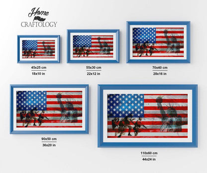 Veteran Tribute - Diamond Painting Kit - Home Craftology