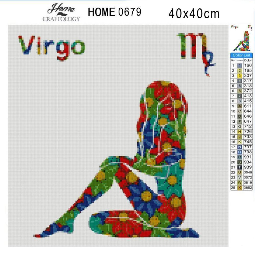 Virgo - Diamond Painting Kit - Home Craftology