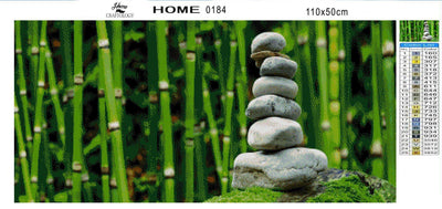 Zen Rocks - Diamond Painting Kit - Home Craftology
